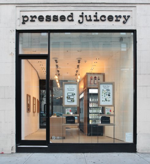 MMS only, Full Take: Pressed Juicery NYC Store Interiors